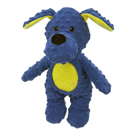 Petlou Dotty Friends Dog Plush Dog Toy – 13" Durable Squeaky Plush Toy