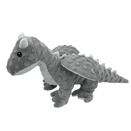 Petlou Dotty Friends Dragon Plush Dog Toy, 17"