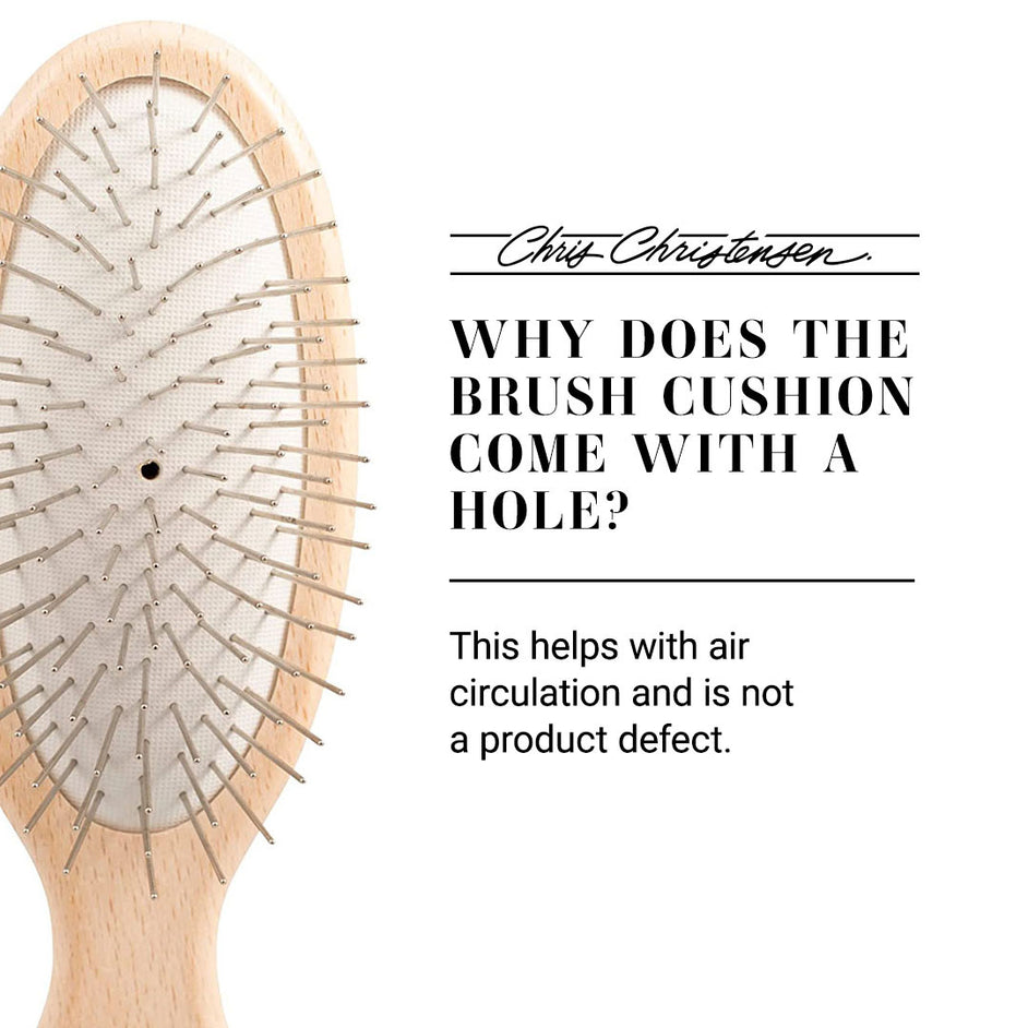 Chris Christensen Original Series Oval Pin Brush For Dogs, 20mm