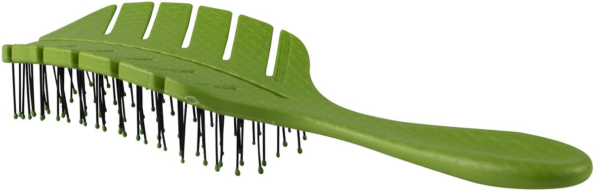 Bass Brushes Detangling Bio-Flex Nylon Pin Brush For Dogs, ECF1 Assorted Colors