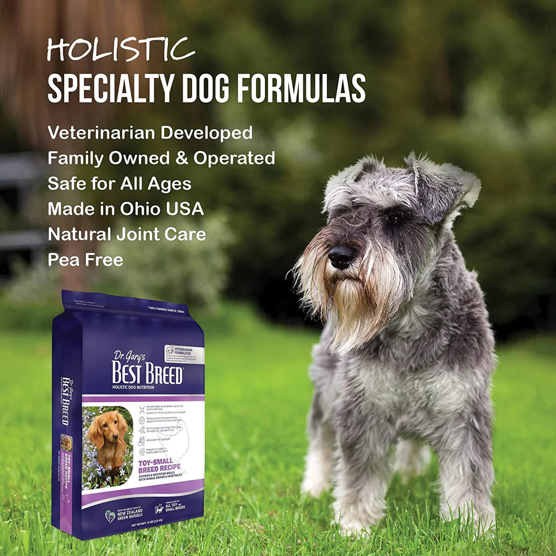Dr Gary's Best Breed Toy-Small Breed Recipe Dry Dog Food
