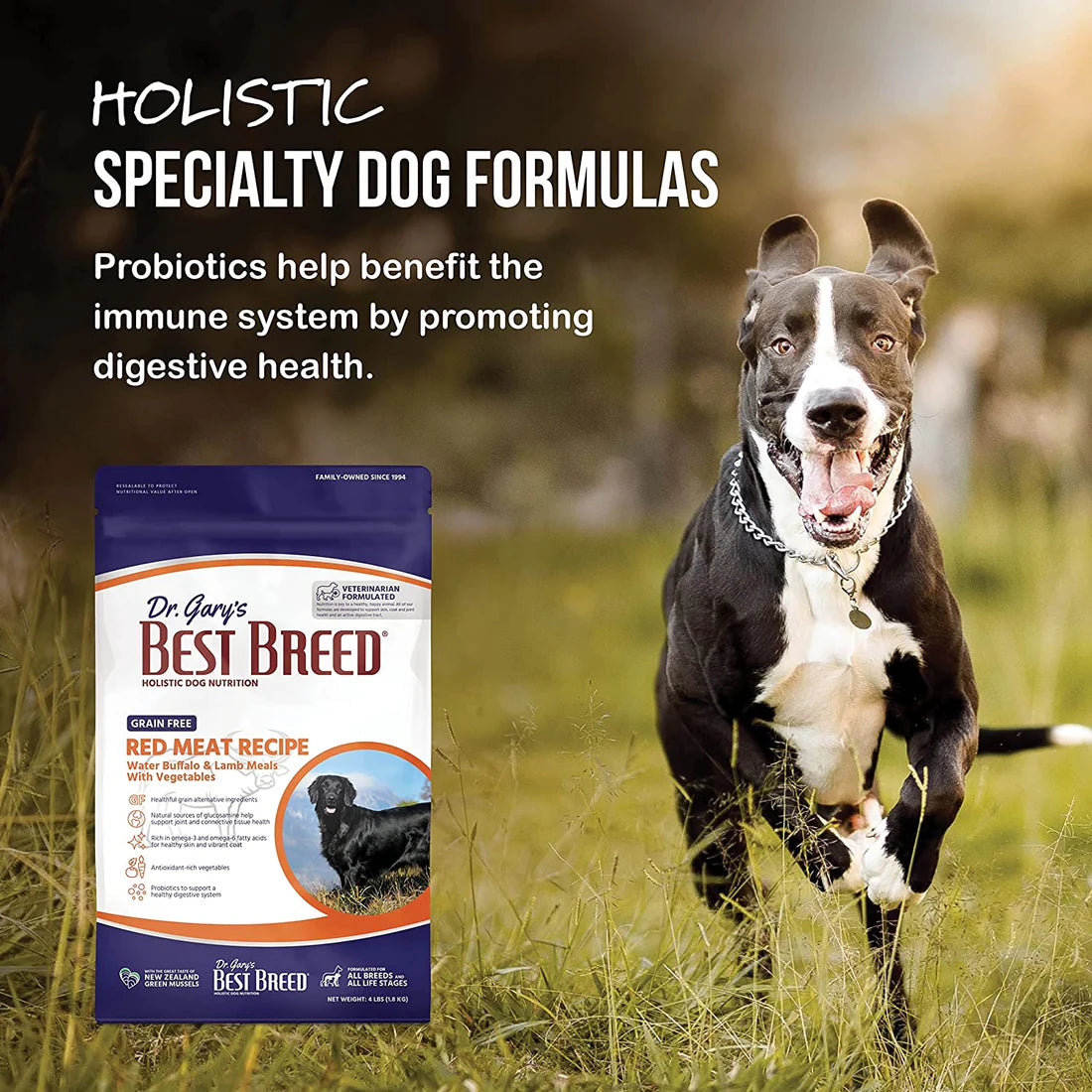 Dr Gary's Best Breed Grain-Free Red Meat Recipe Dry Dog Food