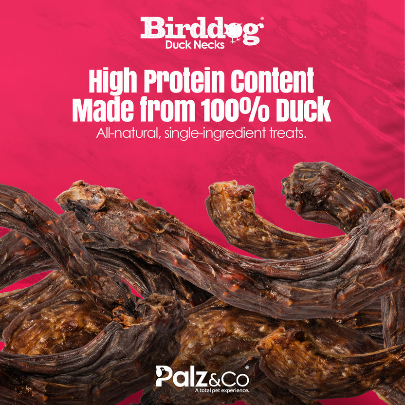 Palz&Co Birddog Duck Neck Dog Treats, 3.5oz