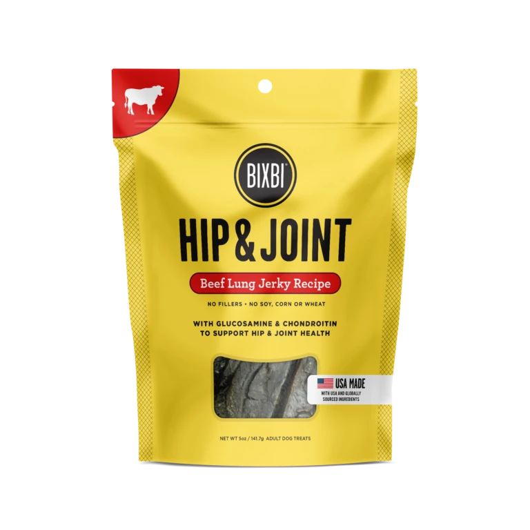 Bixbi Hip & Joint Beef Jerky Dog Treats