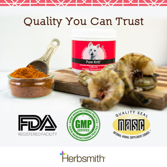 Herbsmith Pure Krill Supplement For Dogs, 150g