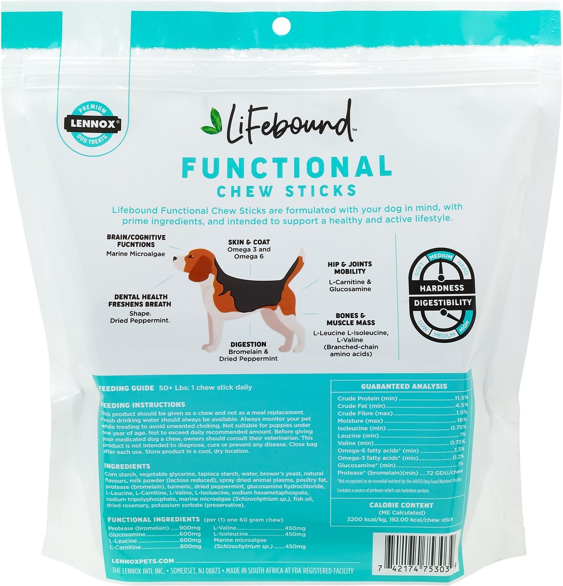 Lennox Lifebound Functional Dental Chews for Dogs