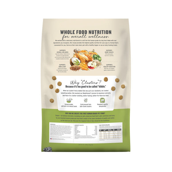 The Honest Kitchen Gourmet Whole Food Clusters Whole Grain Chicken & Superfoods Recipe Dry Dog Food