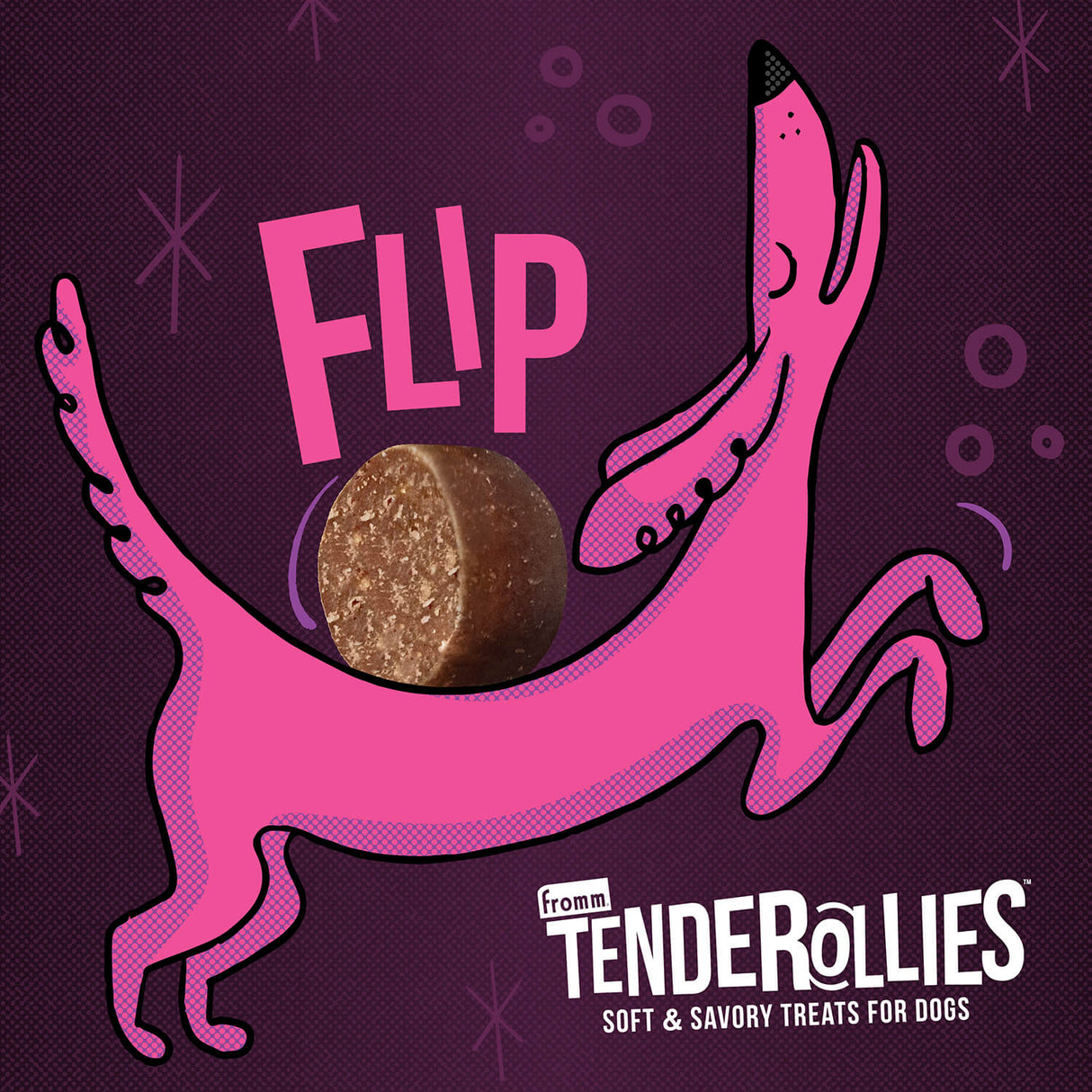 Fromm Soft & Chewy TENDERollies Bac'N Chedd-A-Rollie Flavor Dog Treats, 8oz