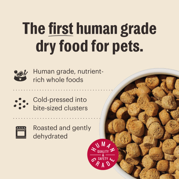 The Honest Kitchen Gourmet Whole Food Clusters Grain Free Lamb & Superfoods Recipe Dry Dog Food