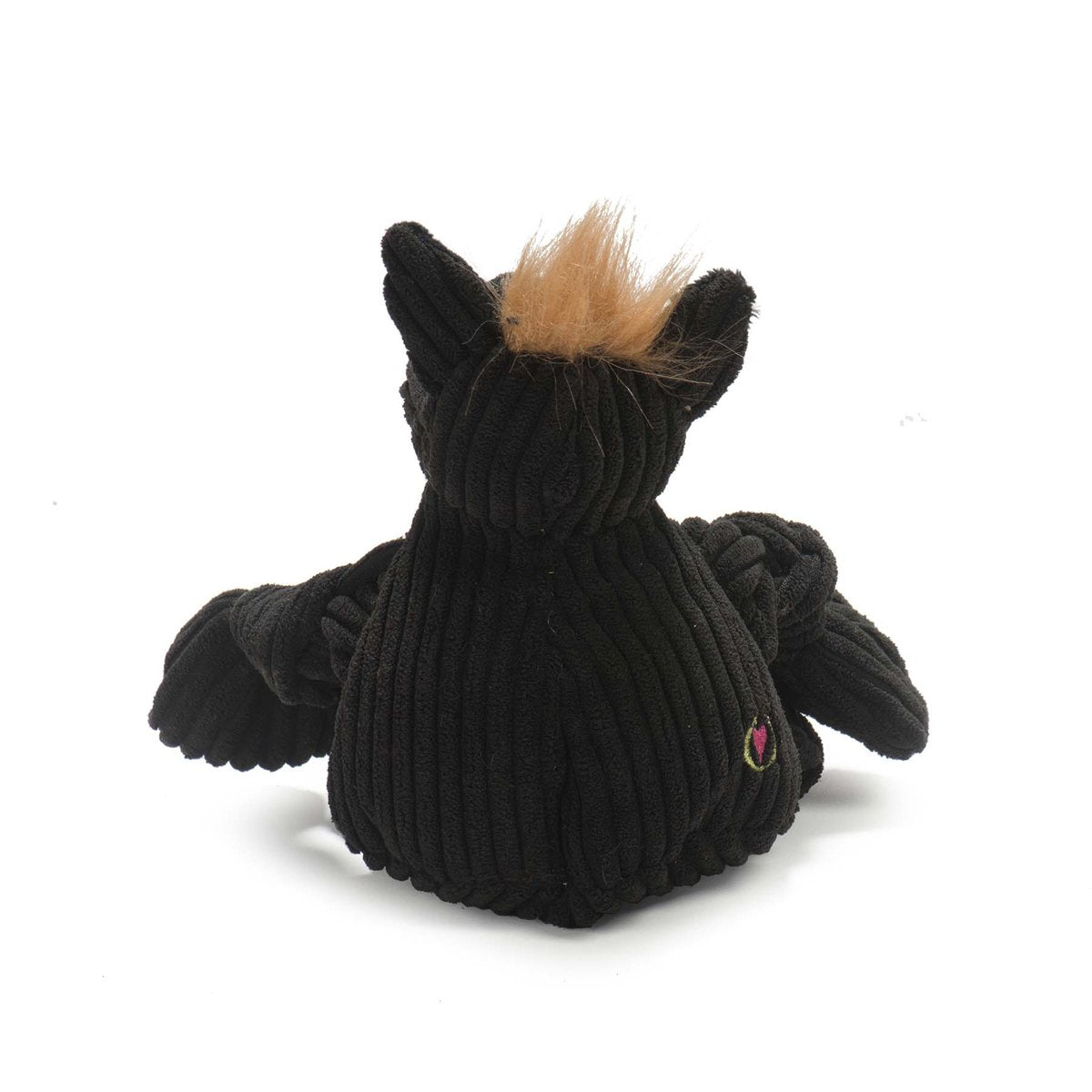 HuggleHounds Knottie HuggleMutt Durable Squeaky Plush Dog Toy, Tiny