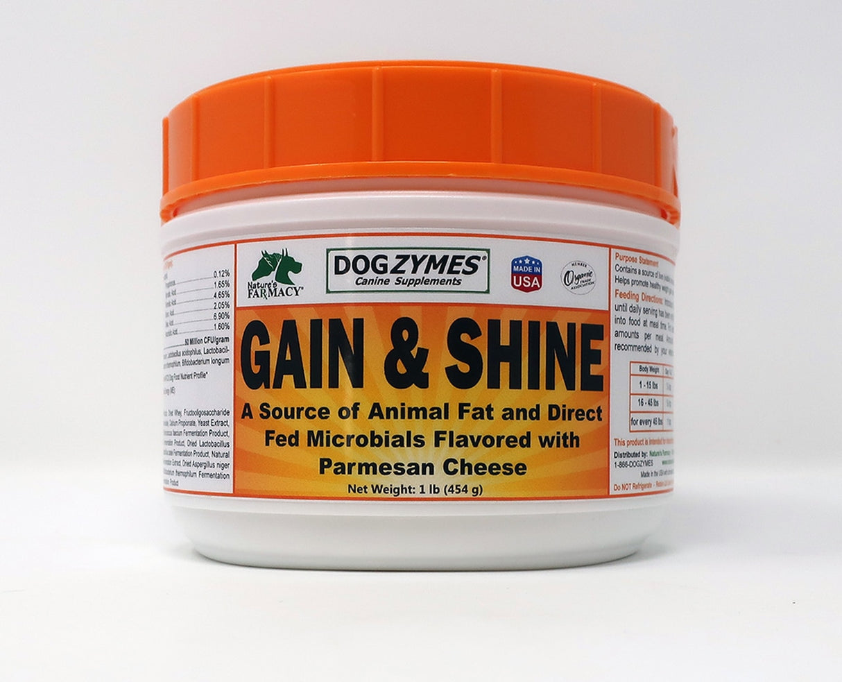 Nature's Farmacy Dogzymes Gain and Shine Supplement For Dogs