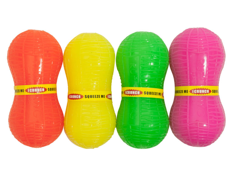 RuffDawg USA Peanut Crunch Rubber Retrieving Dog Toy