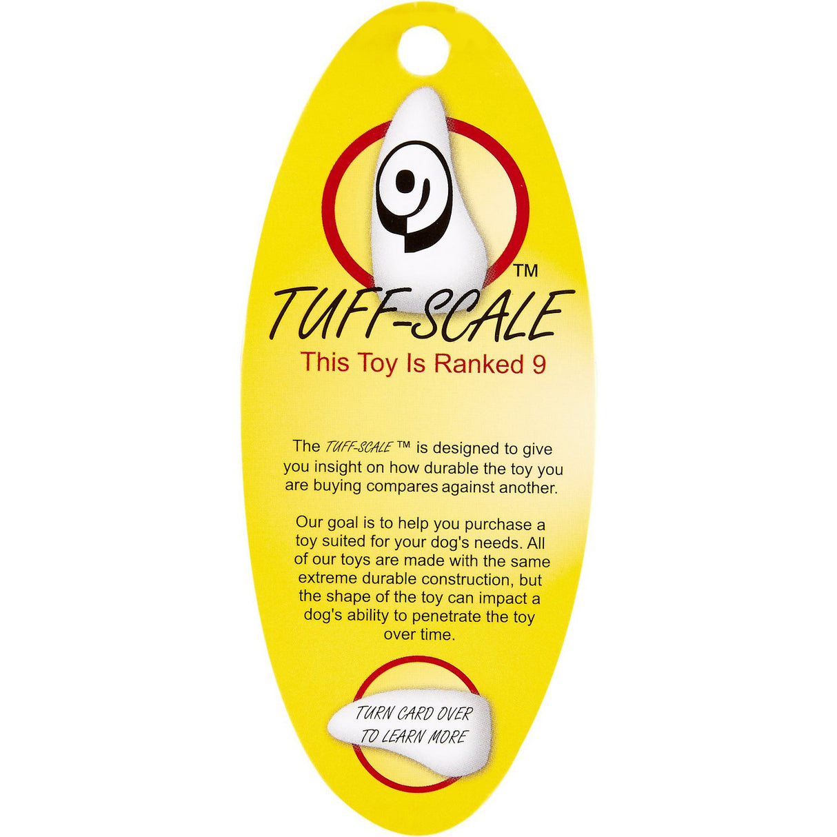 Tuffy Duraforce Trangle Ring Tough Dog Toy
