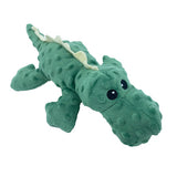 Petlou Dotty Friends Crocodile Plush Dog Toy - Squeaky, Durable, 14"