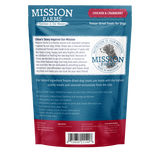 Mission Farms Chicken & Cranberry Freeze-Dried Dog Treats - 3oz