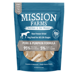 Mission Farms Pork & Pumpkin Recipe Freeze Dried Dog Food - 14oz