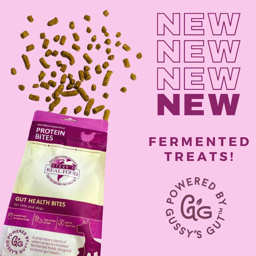 Steve's Real Food Chicken Protein Bites Freeze Dried Treats For Dogs and Cats, 4oz