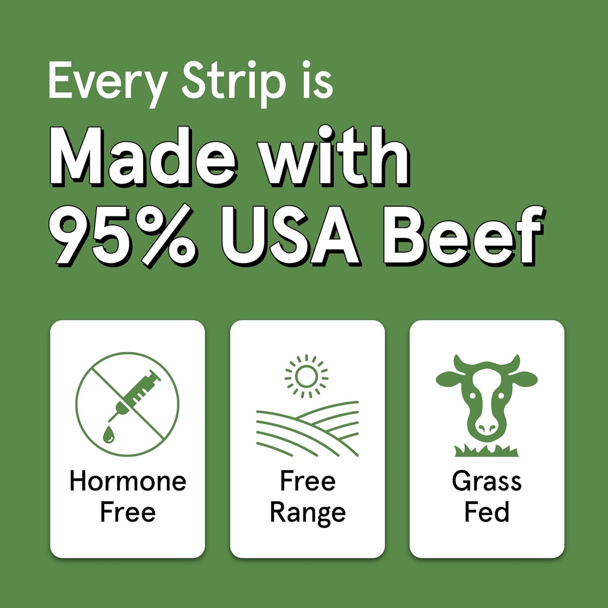 The Real Meat Company Roasted Beef Jerky Dog Treats