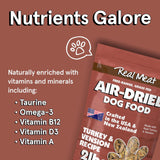 The Real Meat Company Air-Dried Dog Food, Turkey & Venison