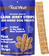 The Real Meat Company Lamb Long Jerky Stix Dog Treats, 8-oz bag