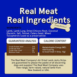 The Real Meat Company Lamb Long Jerky Stix Dog Treats, 8-oz bag