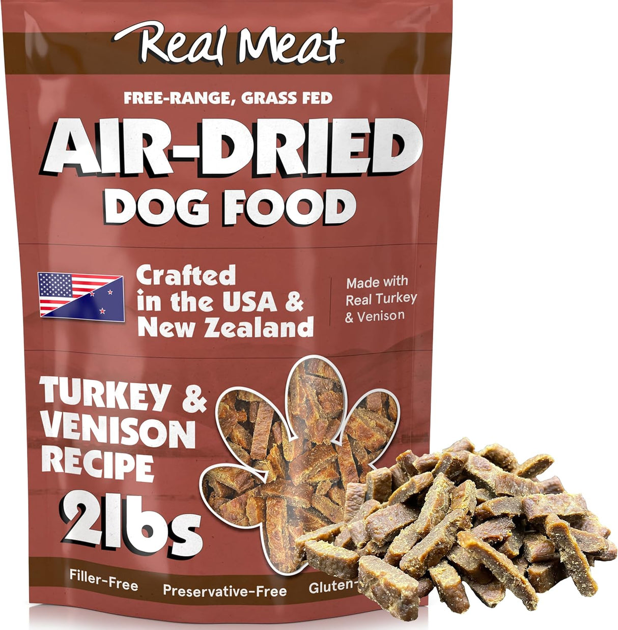 The Real Meat Company Air-Dried Dog Food, Turkey & Venison