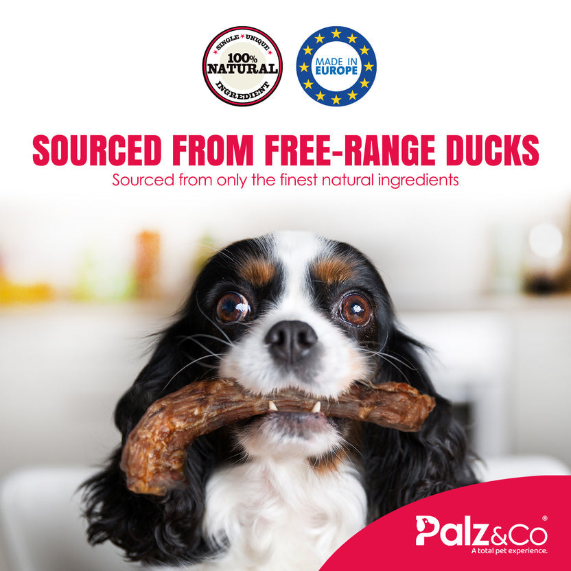 Palz&Co Birddog Duck Neck Dog Treats, 3.5oz
