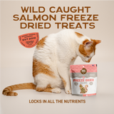 Smart Cookie Barkery Freeze Dried Salmon Bites Cat Treats, 1oz