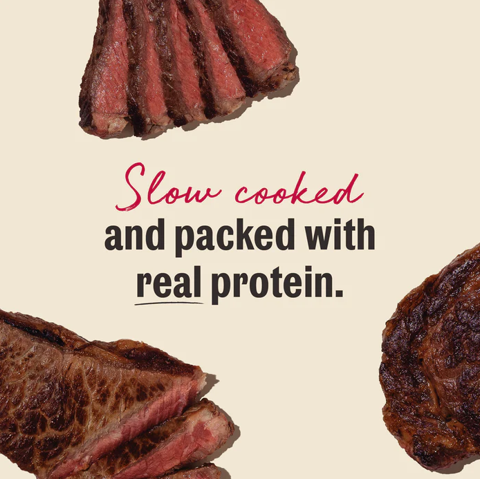 The Honest Kitchen Slow-Cooked Beef Jerky Chews Dog Treat, 5oz