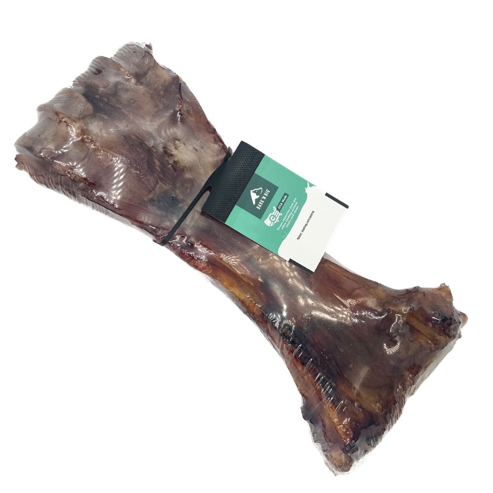 BarkNBig USA Beef Shin Bone Dog Treat, 7-9in