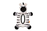 Growl Bruizers Ballistic Dog Toy, Black & White Zebra