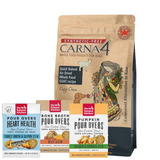 Carna4 All Life Stages Easy Chew Goat Formula Dry Dog Food + The Honest Kitchen Pour Over BUNDLE
