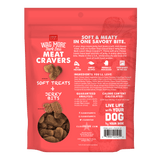 Cloud Star Wag More Bark Less Soft & Chewy Meat Cravers Beef Jerky Dog Treats, 5oz