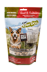 OC Raw Beef & Produce Freeze Dried Dog Food