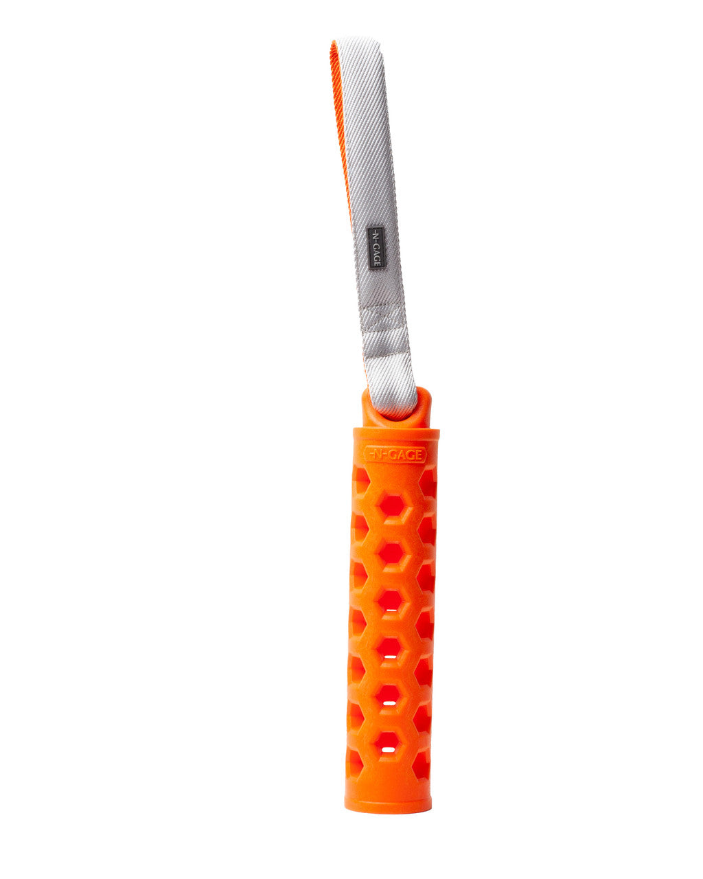 N GAGE Active Bumper Reg Interactive Rubber Dog Toy, Orange