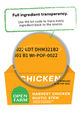 Open Farm Harvest Chicken Rustic Stew Wet Dog Food, 12/12.5oz