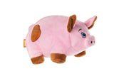 Growl Trofflers Plush Dog Toy, Pink Pig
