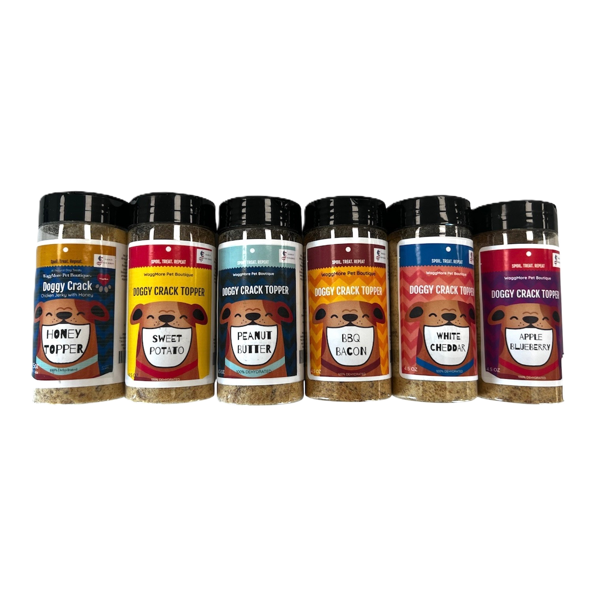 WaggMore Doggy Crack BBQ & Bacon Food Topper, 4.5 oz