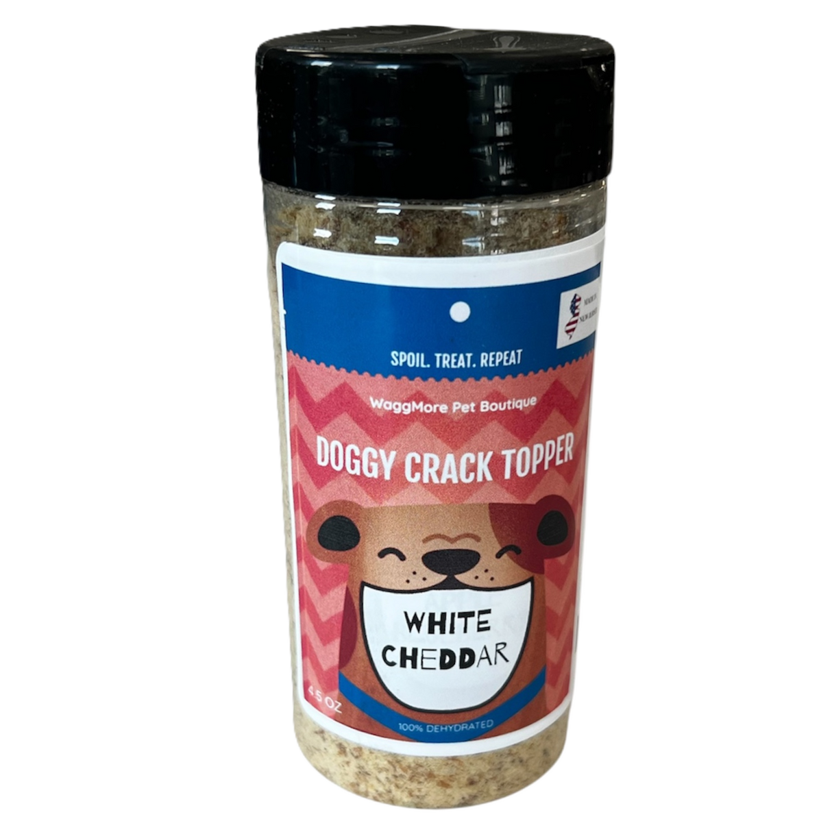 WaggMore Doggy Crack White Cheddar Food Topper, 4.5 oz