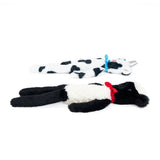 Zippy Paws Fluffy Peltz Plush Dog Toys, Sheep & Cow