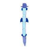 Zippy Paws Zippy Dragonz Plush Dog Toy, Blue Deluxe