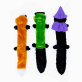 Zippy Paws Halloween 2026 Skinny Peltz Plush Dog Toy, Large 3pk