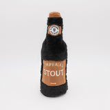 Zippy Paws Happy Hour Crusherz Plush Dog Toy, Imperial Stout