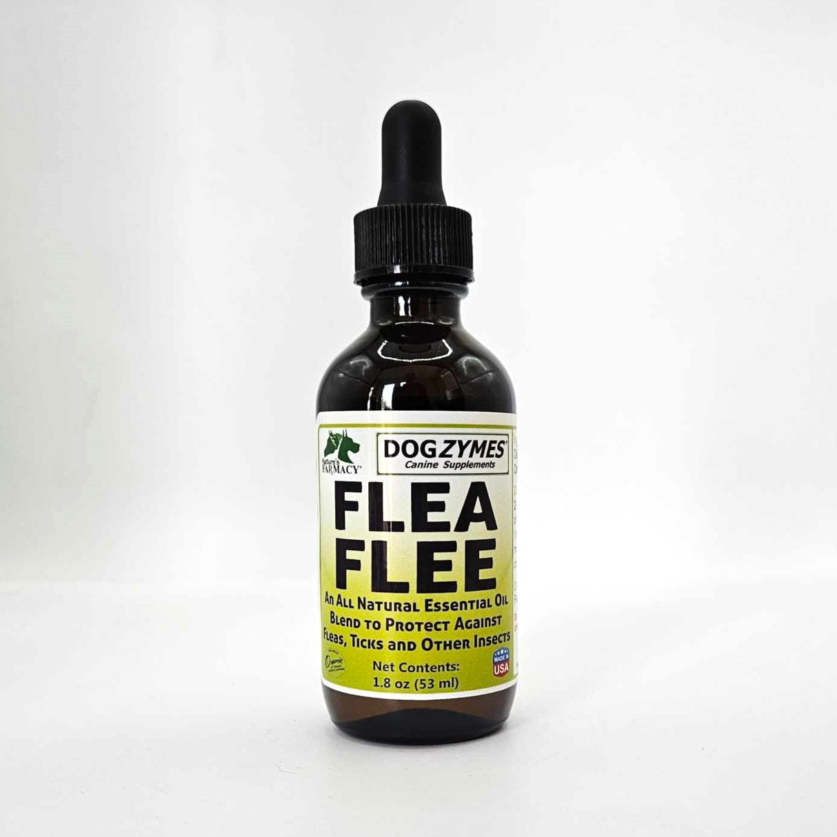 Nature's Farmacy Dogzymes Flea Flee Remedy For Dogs, 2oz