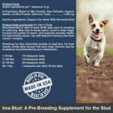 Nature's Farmacy Dogzymes Ima Stud Supplement For Dogs, 8oz