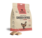 Vital Essentials Chicken Freeze-Dried Mini Patties Dog Food, 14oz