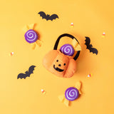 Zippy Paws Halloween 2026 Burrow Puzzle Plush Dog Toy, Trick-or-Treat Basket