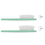 One Stray Hair Sea Glass Oval Metal Pin Brush For Dogs, 27mm