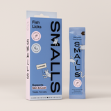 Smalls Fish Licks Skin & Coat Support Lickable Cat Treats, 8pk