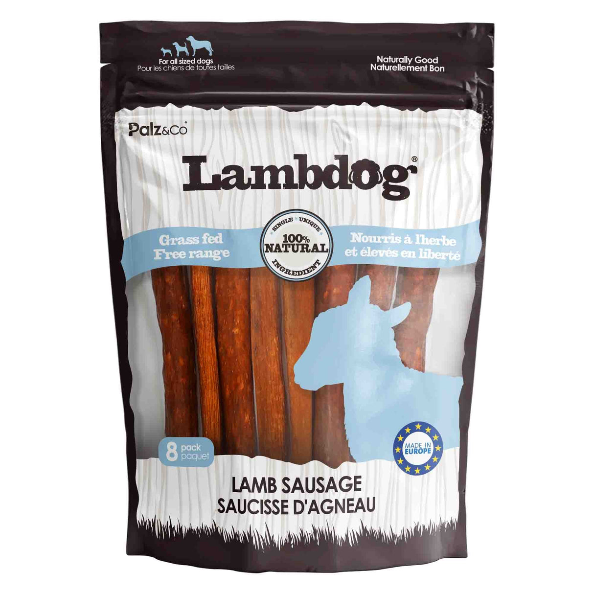 Palz&Co Lambdog Lamb Sausage Dog Treats
